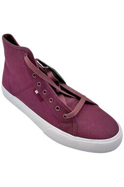 DC Men's Manual Hi TXSE Sneakers Plum - Medium